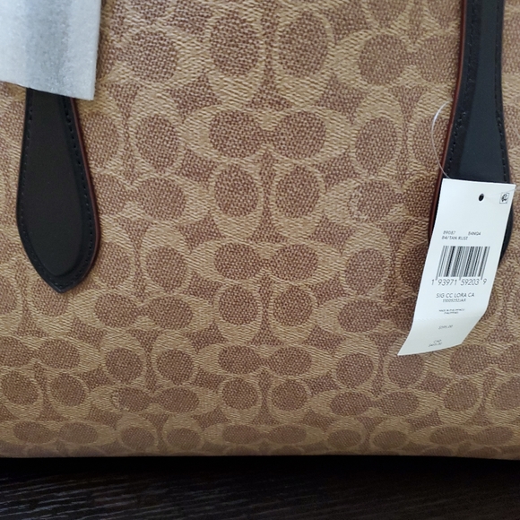 Coach Lora Caryall In Colorblock Signature Canvas - Picture 12 of 16